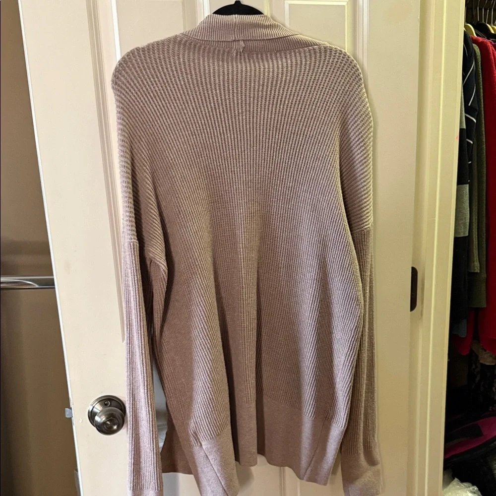 FabFitFun Summer & Rose Avalon Drape Front Thermal Cardigan - Picture 2 of 4